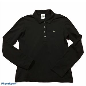 Lacoste Long Sleeve Polo Collared Shirt
